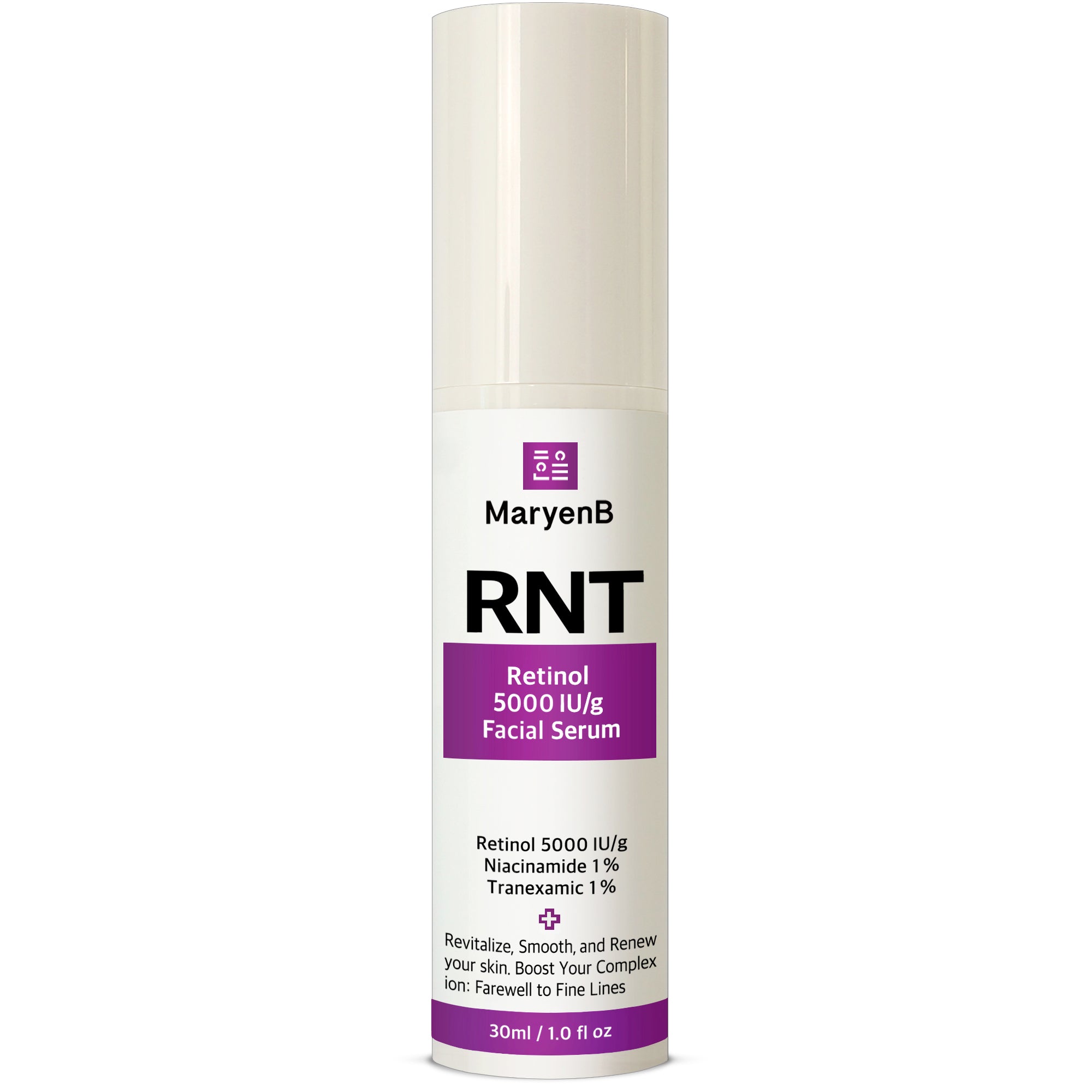 MaryenB RNT Retinol 5000IU Night Serum 1 Fl Oz - Anti-Aging Treatment